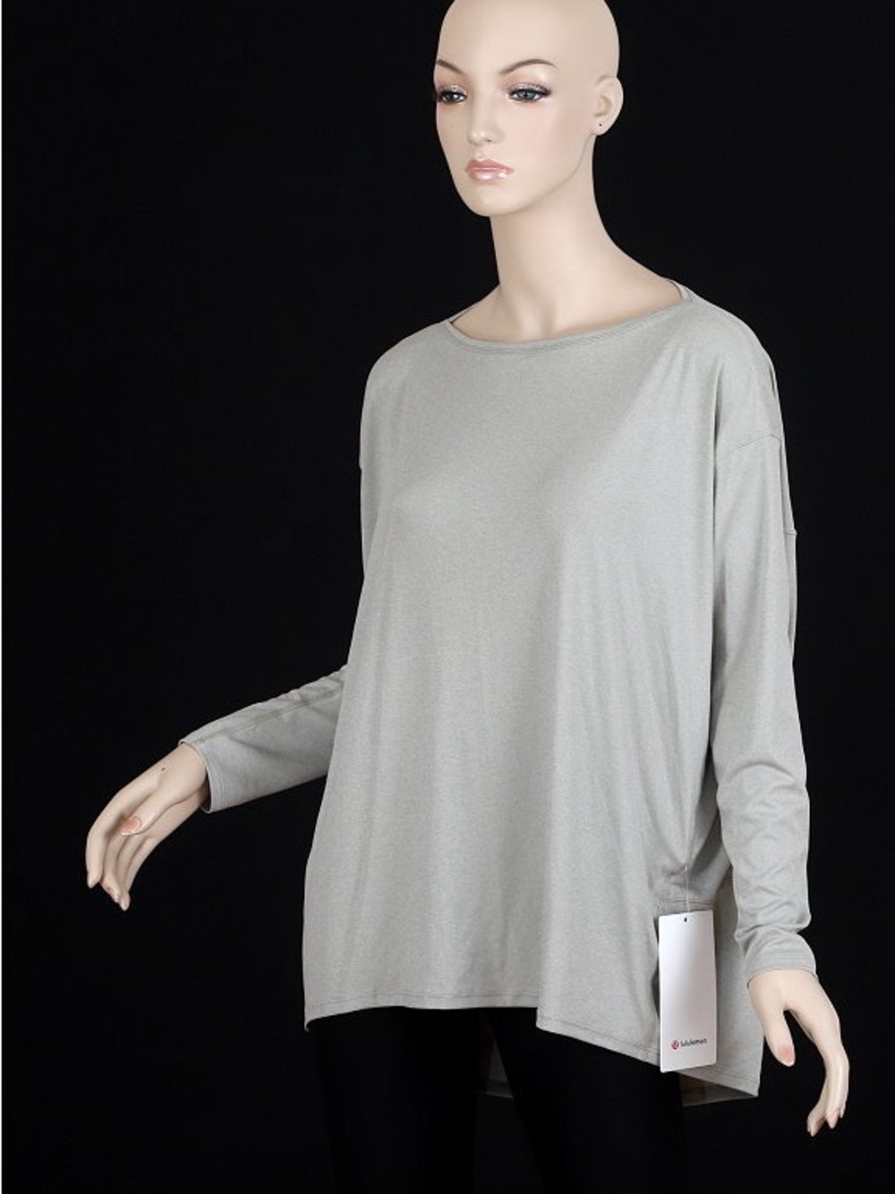 LULULEMON Time to Restore Nulu Long Sleeve Shirt Cream Size 10 NEW Khaki Beige
